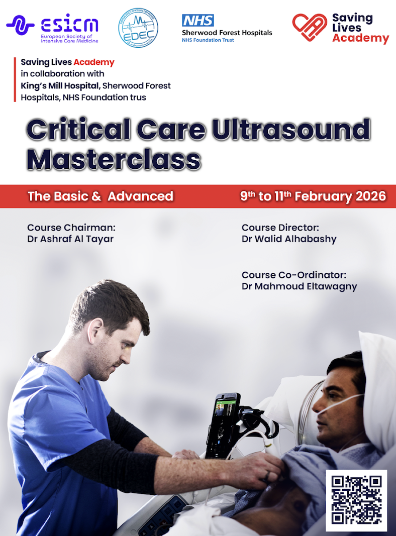 Critical Care Ultrasound Masterclass (King’s Mill Hospital)
